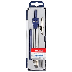 готовальня  4 предм. в пластиковом пенале