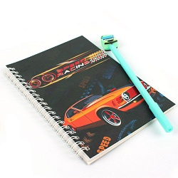 Блокнот 13*18см 50л для мальчиков + ручка "Darvish"