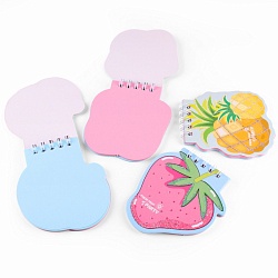 Блокнот A7  40л "Фрукты" на спирали