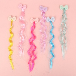 заколка-зажим для волос 2 шт. в наборе с прядью