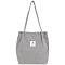 сумка холщовая 38*34*11см серый