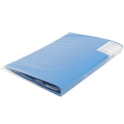 папка с 2-мя кольцами 25мм 700мкм синяя