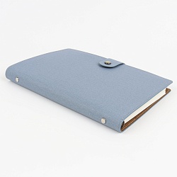 ежедневник а5 недатиров. 100л обложка кож.зам. на кольцах  с магнитной кнопкой