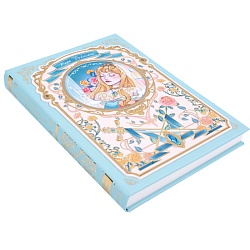 Блокнот 11,6*16,5см 112л обложка карт. с тиснением "золото"