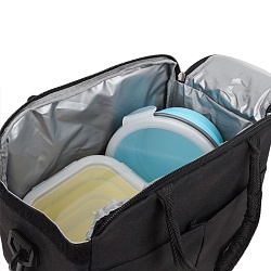 сумка-термос черная