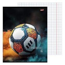 тетрадь  48л кл. "футбольные мячи-13" обложка цветная мелованная
