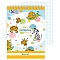 Блокнот 7*10см  60л  "Детские" на гребне плотность 55гр/м2