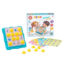 игра настольная мемо "найди пару"