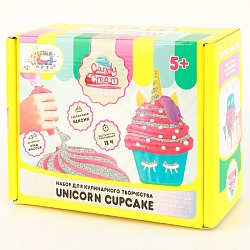 набор крем-массы для моделирования тм candy cream unicorn cupcake