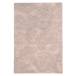 обложка на паспорт искусственная кожа с текстурой 2 отделения jade.персиковый