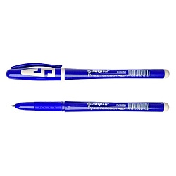 ручка гелевая синяя "darvish" корпус синий