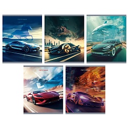 тетрадь  48л кл. "покорители дорог" обл. хромэрзац  блок2