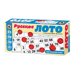 лото русское с пласт. фишками