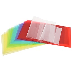 набор обложек  9 класс "darvish" (17шт/уп) 150мкм(в комплекте обложка для дневника)цветныепрозрачные