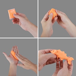 лёгкий пластилин  24 цвета  "мульти-пульти"