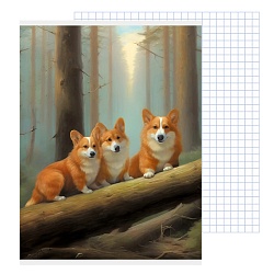 тетрадь  а4  48л кл.  в сосновом бору (блок2)