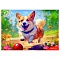 пазлы  500 элементов игривый корги