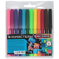 фломастеры 12 цв. "my game"