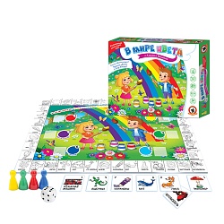 игра настольная «в мире цвета с алисой и никитой»