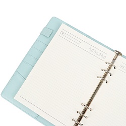 ежедневник а5 недатиров. 100л обложка кож.зам. на кольцах  с магнитной застёжкой