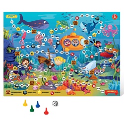 игра настольная ходилка "в океане"