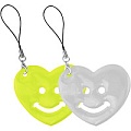Светоотражающий брелок сердце