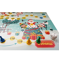 игра настольная ходилка "снежная"