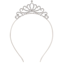 ободок бежевый  для волос "диадема"