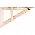 Треугольник  классный 40см 30° деревянный