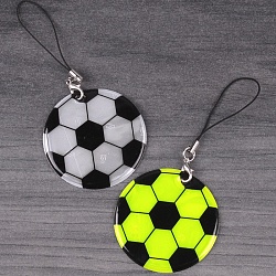 светоотражающий брелок мячик