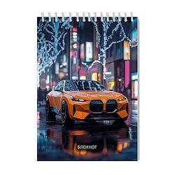 Блокнот А5  32л "Авто"  на гребне