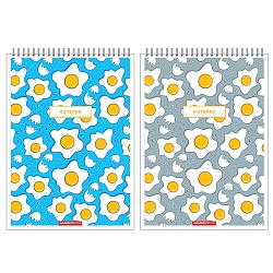 Блокнот А5  60л. кл. "Яишенка" на спирали