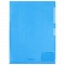 папка-уголок а4 150мкм синяя