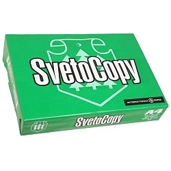 бумага а4 500л  svetocopy 80г/м2, 96% белизна