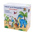 Набор для праздника Динозавры (тарелка6шт, стаканы6шт, колпаки6шт)