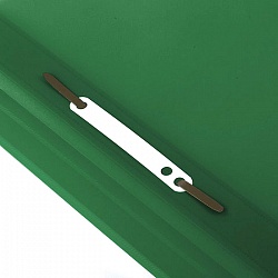 папка-скоросшиватель  а4 "brauberg" 180мкм зелёный