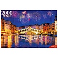 Пазлы 2000 элементов Салют в Венеции