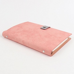 ежедневник а5 недатиров. 100л обложка кож.зам. на кольцах с магнитной застёжкой