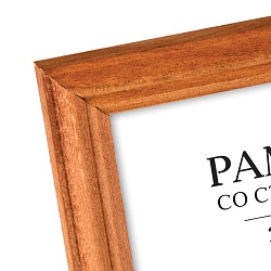 фоторамка  21*30см деревянная, мокко