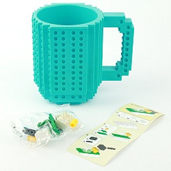 кружка-конструктор 400мл синяя