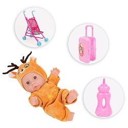 кукла "пупс" н20см в наборе. игрушка