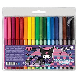 фломастеры 18 цв. "куроми"