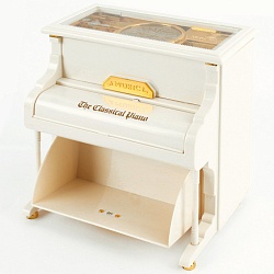 сувенир-шкатулка "пианино" музыкальная (уценка)