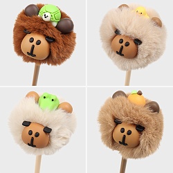 ручка шар. синяя  капибара