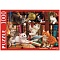 пазлы 1000 элементов котята на книжной полке