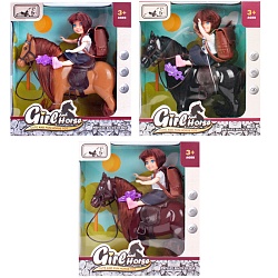 куколка "girl and horse".игрушка