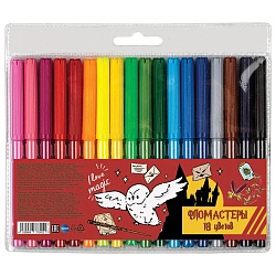 фломастеры 18 цв. "школа магии"