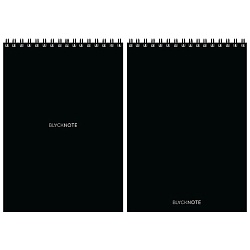 Блокнот А5  80л "Чёрный цвет-5" на гребне