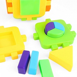 кубик-сортер 10,5*10,5см фигурный. игрушка