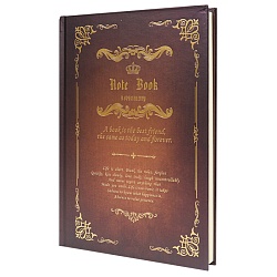 ежедневник а5 недатиров. 120л обложка тиснение "золото"